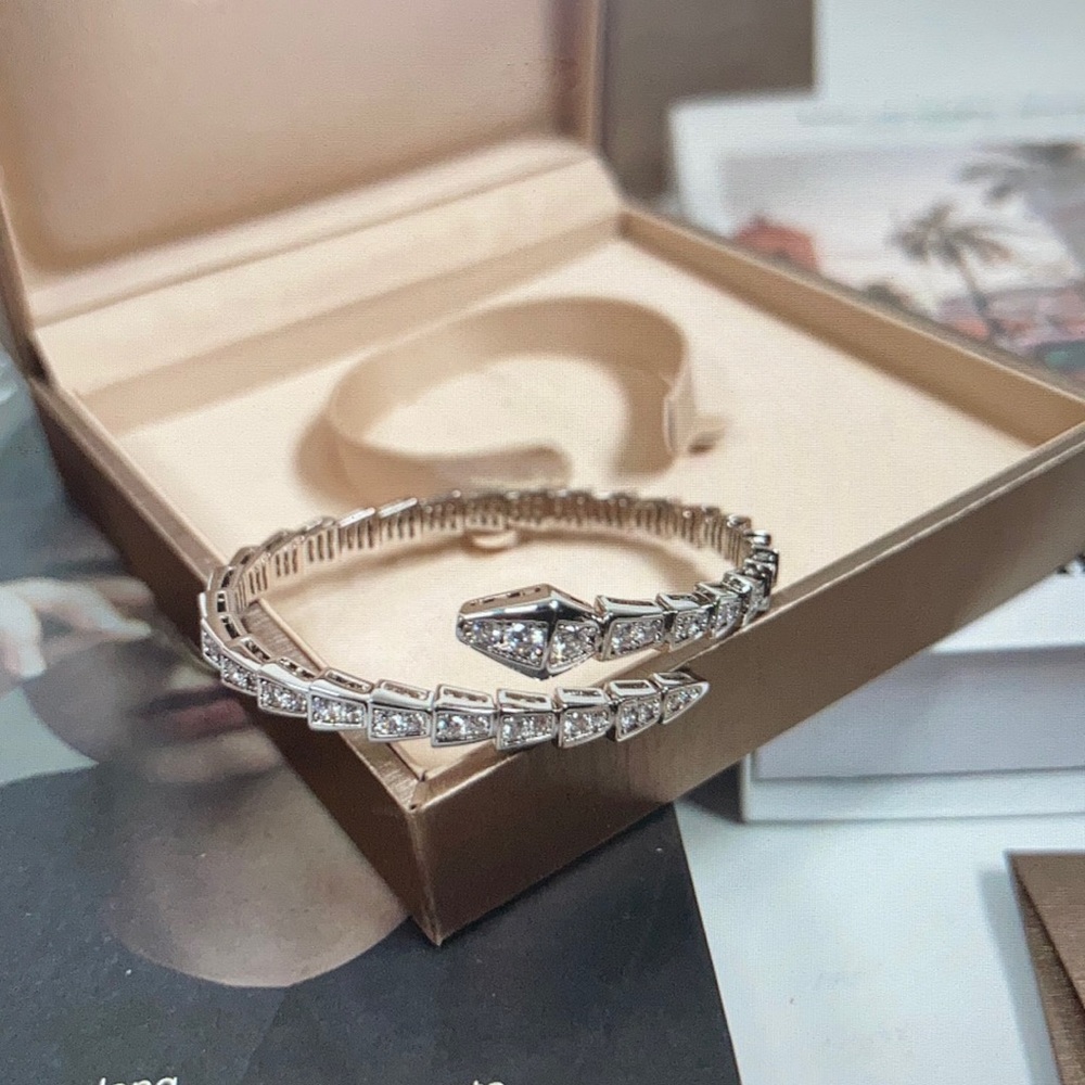 BVLGARI Snake Bracelet Diamonds
